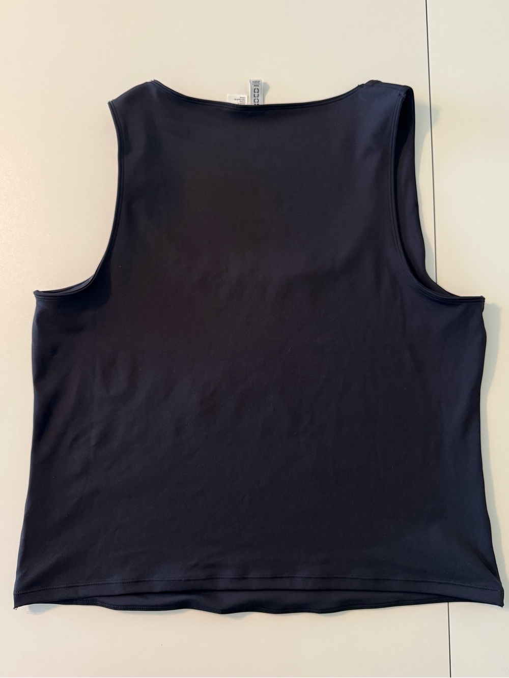 Black Sleeveless Tank Top